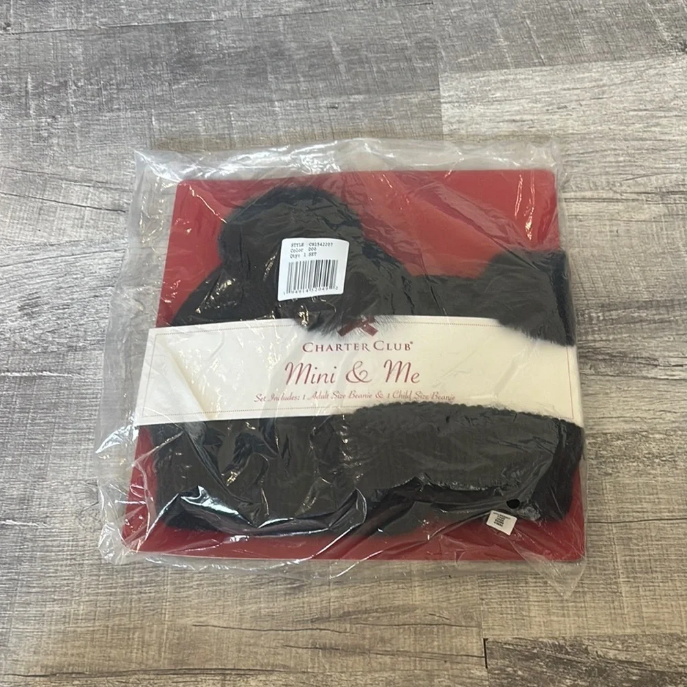 Charter Club Mommy & Me Beanie Collection